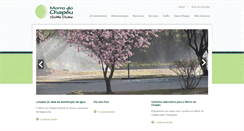 Desktop Screenshot of morrodochapeu.com.br
